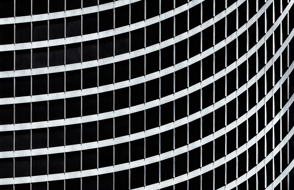Fenster des Rathauses von Toronto