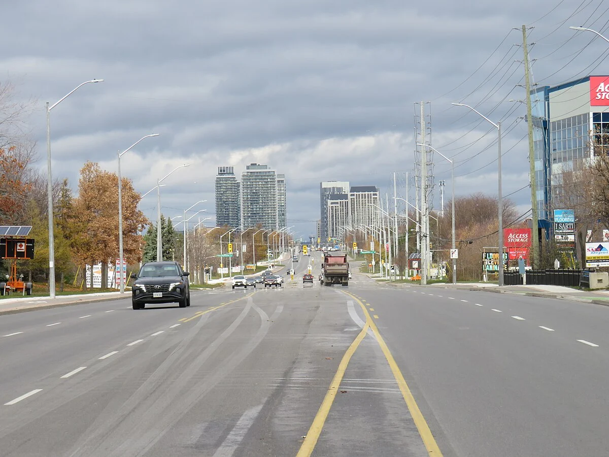 Die Jane Street in Vaughan