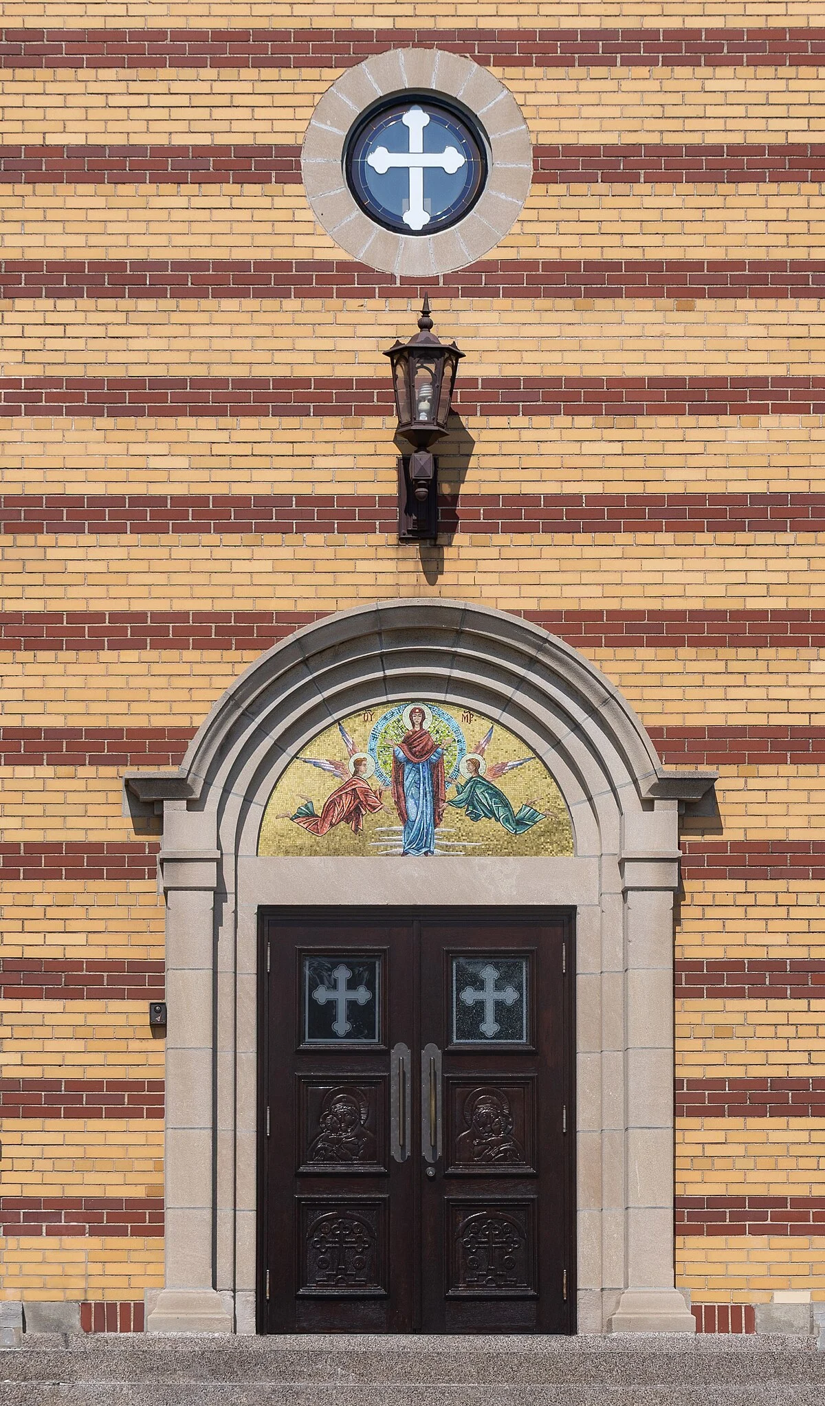 Die serbisch-orthodoxe Kirche Gračanica in Windsor