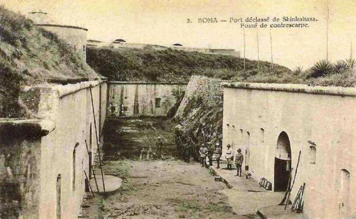 Das Fort Shinkakasa in Boma