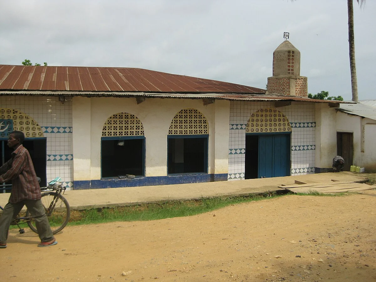 Die große Moschee von Kindu