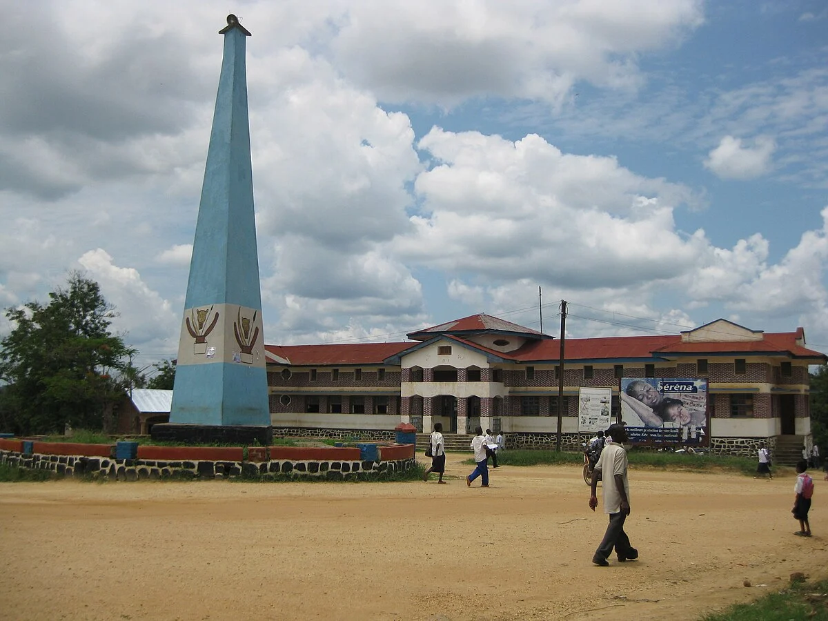 Der Monumentsplatz in Kindu