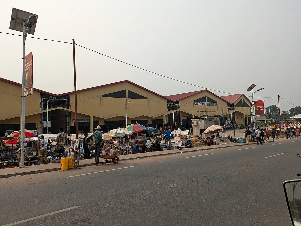 Der Markt der Versöhnung in Tshikapa