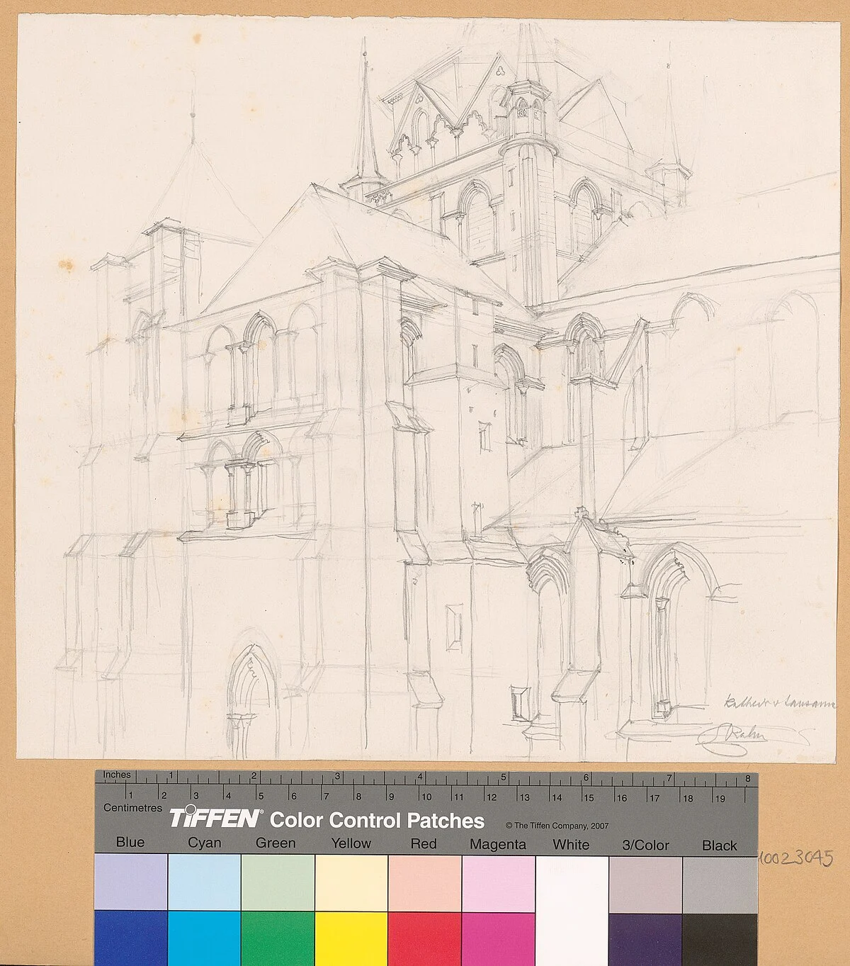 Die Kathedrale von Lausanne