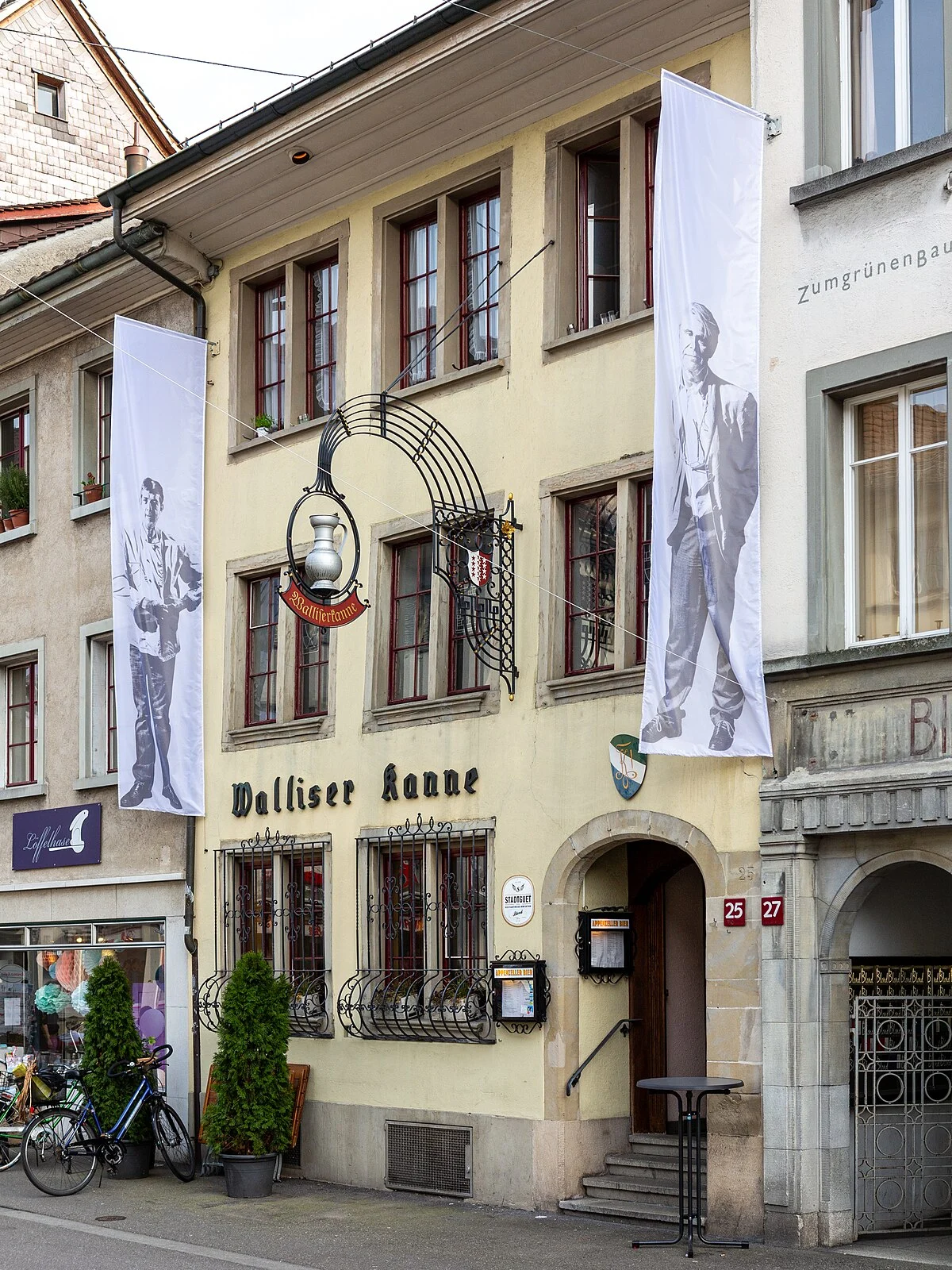 Steinberggasse 25 (Restaurant "Walliser Kanne") in Winterthur