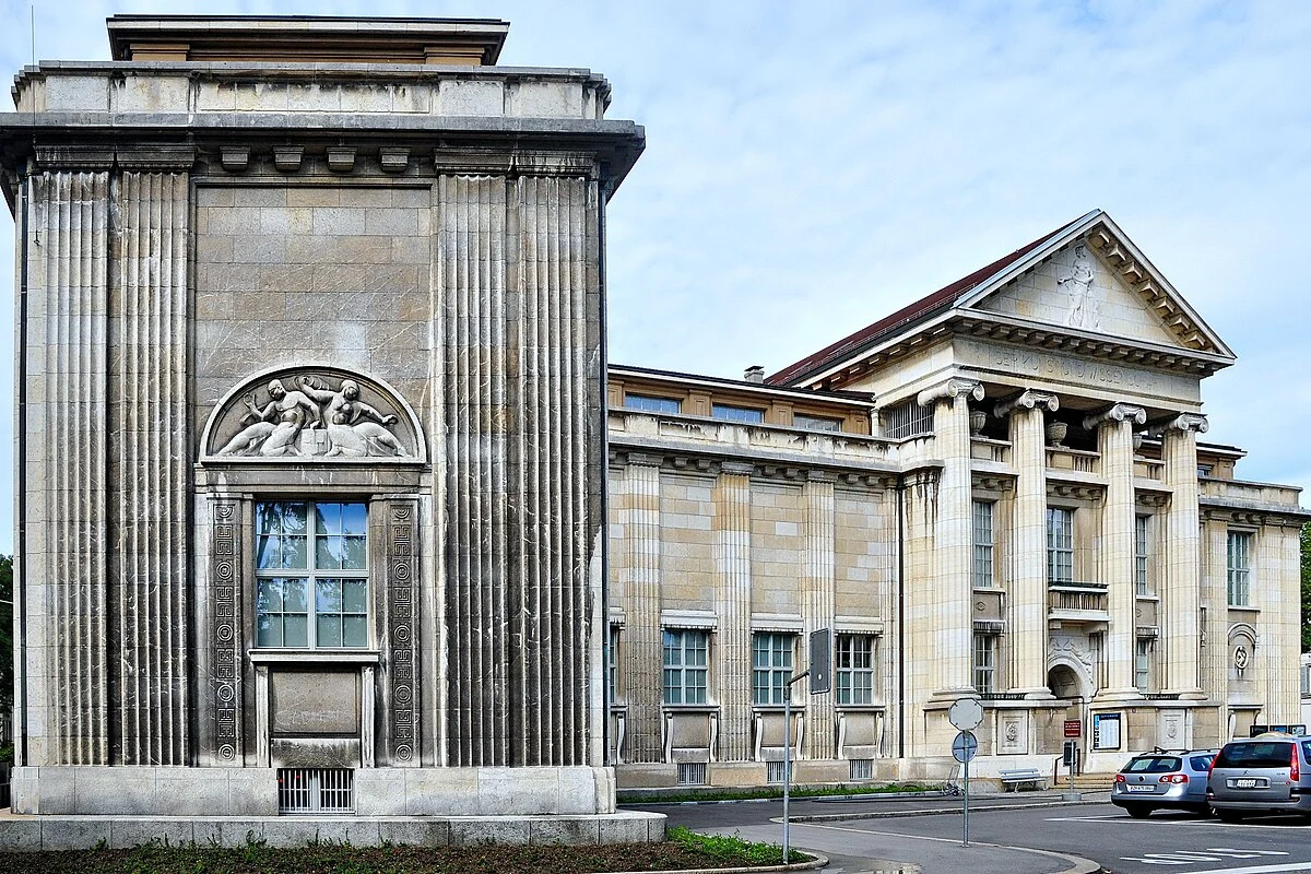 Das Kunstmuseum Winterthur an der Museumstrasse