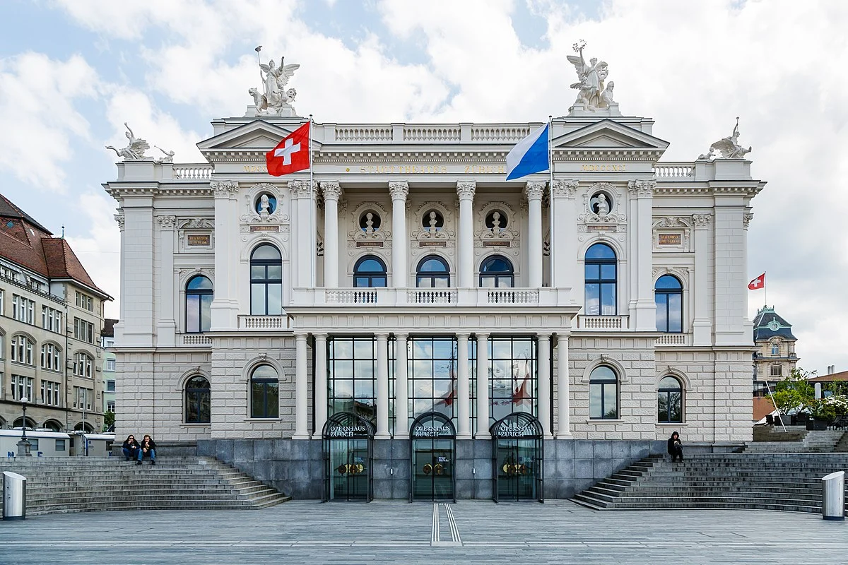 Das Opernhaus Zürich