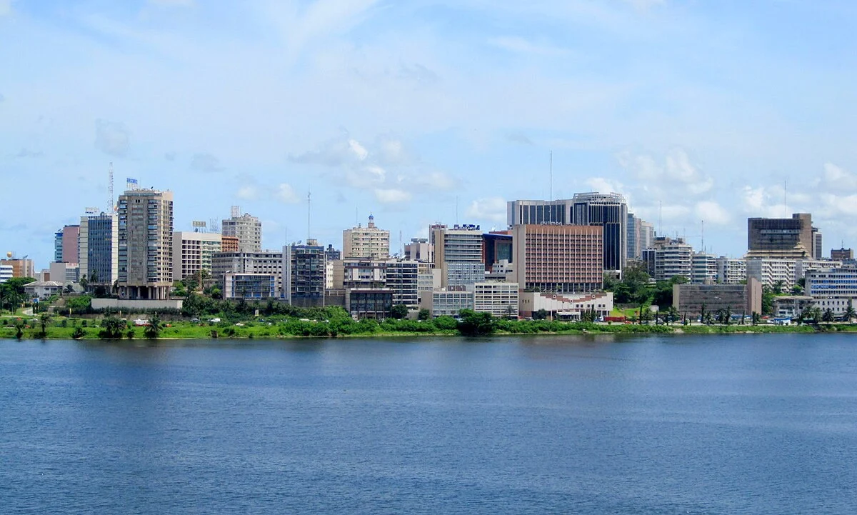 Le Plateau, das Geschäftsviertel von Abidjan