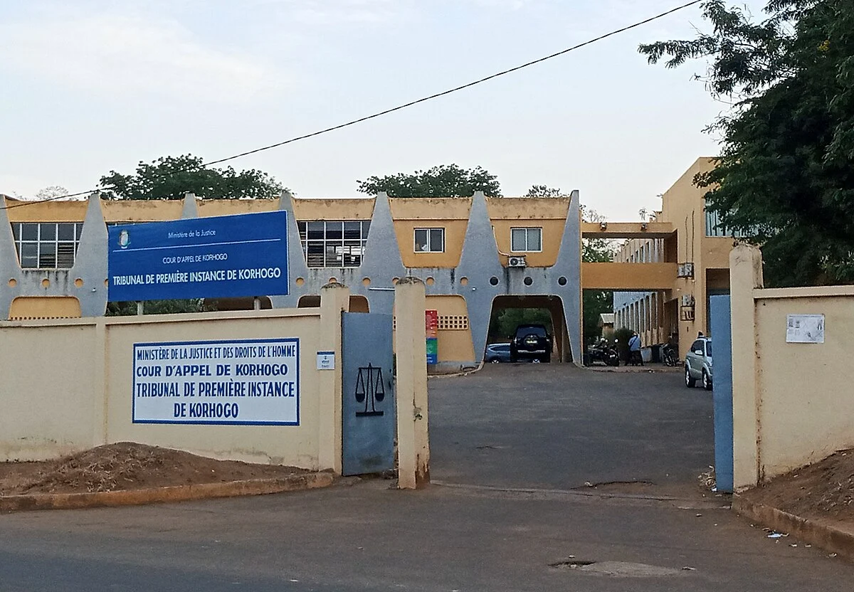 Stadtviertel in Korhogo