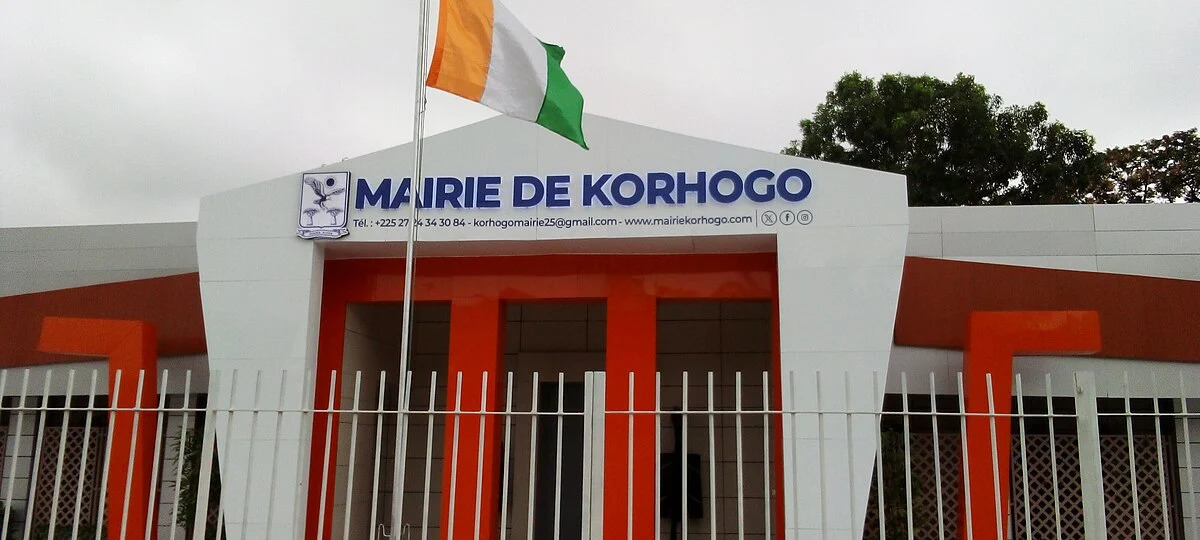 Der zentrale Platz von Korhogo