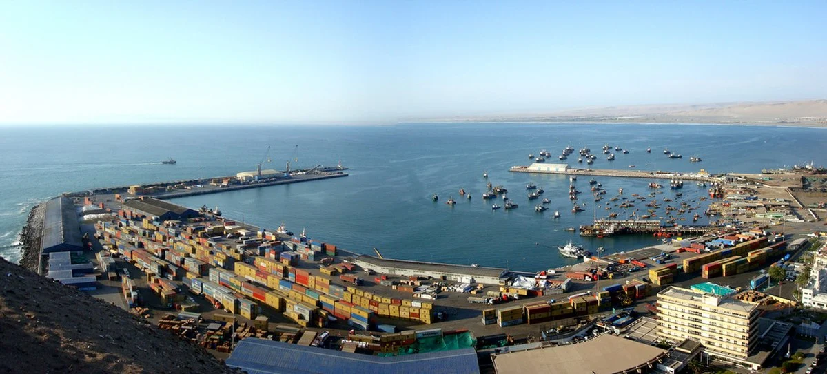Der Hafen von Arica