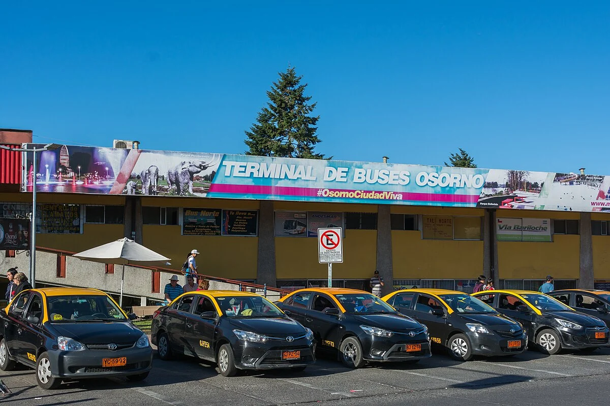 Der Busbahnhof von Osorno