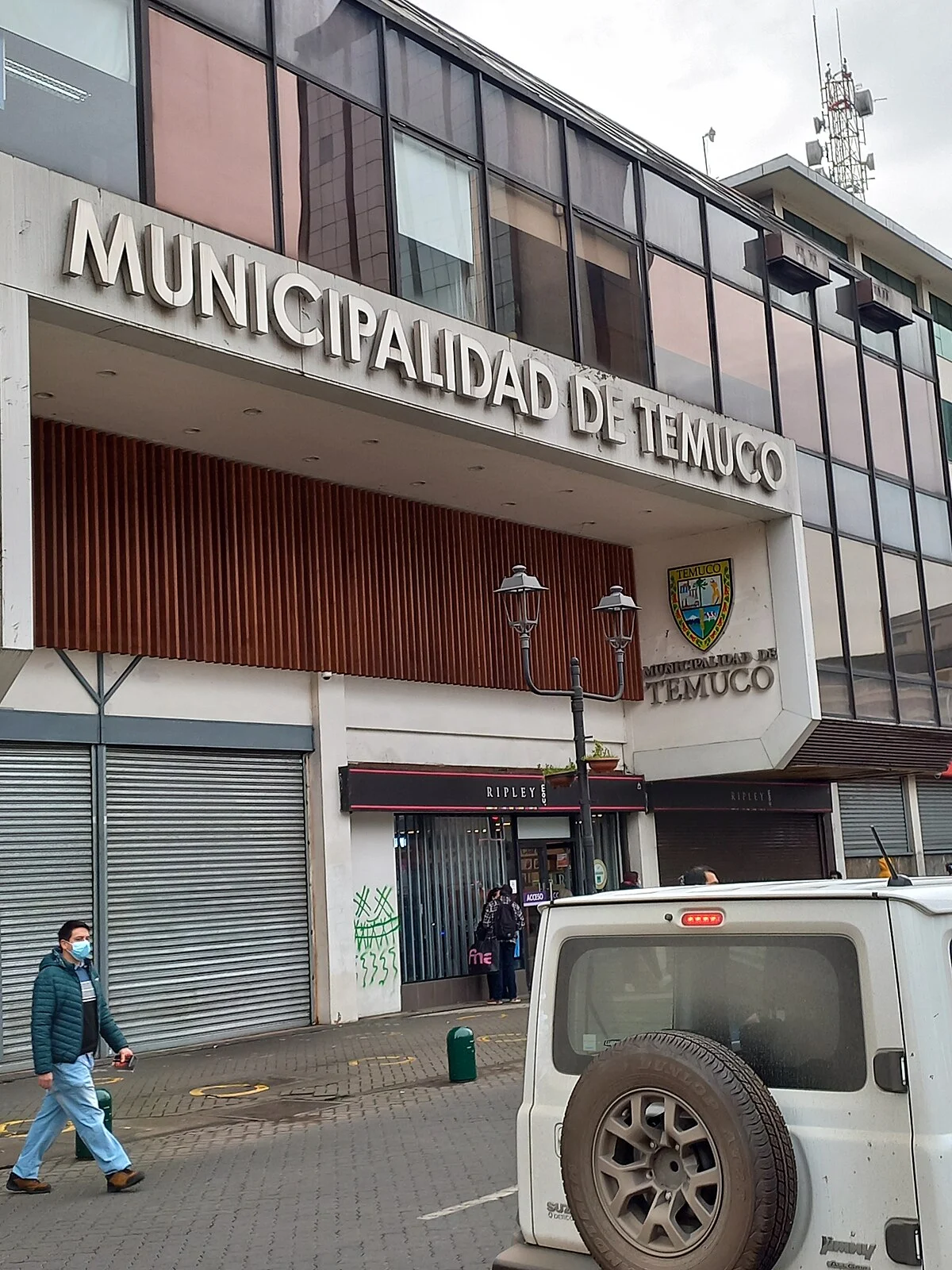 Das Rathaus von Temuco