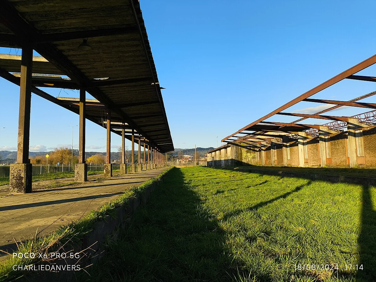 Der Bahnhof von Valdivia