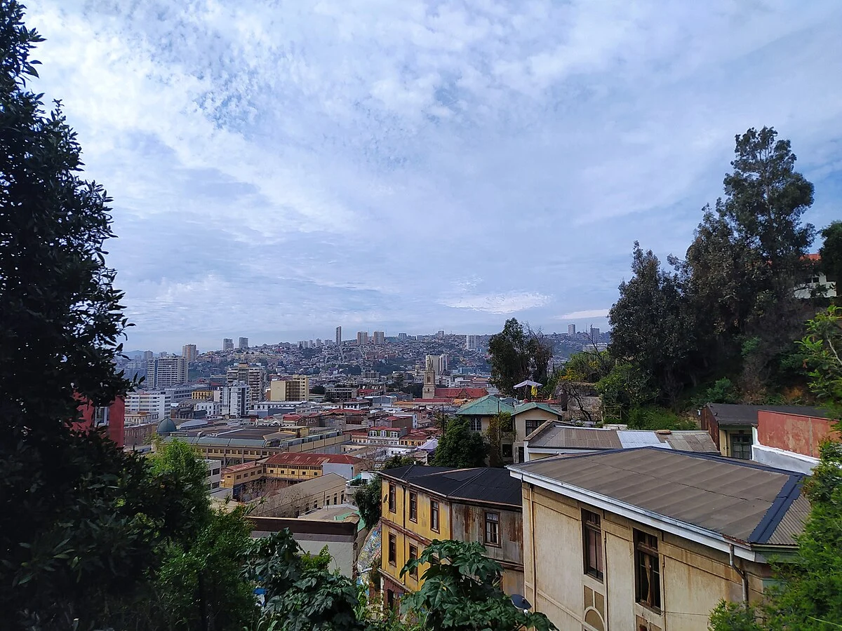 Panorama von Valparaíso