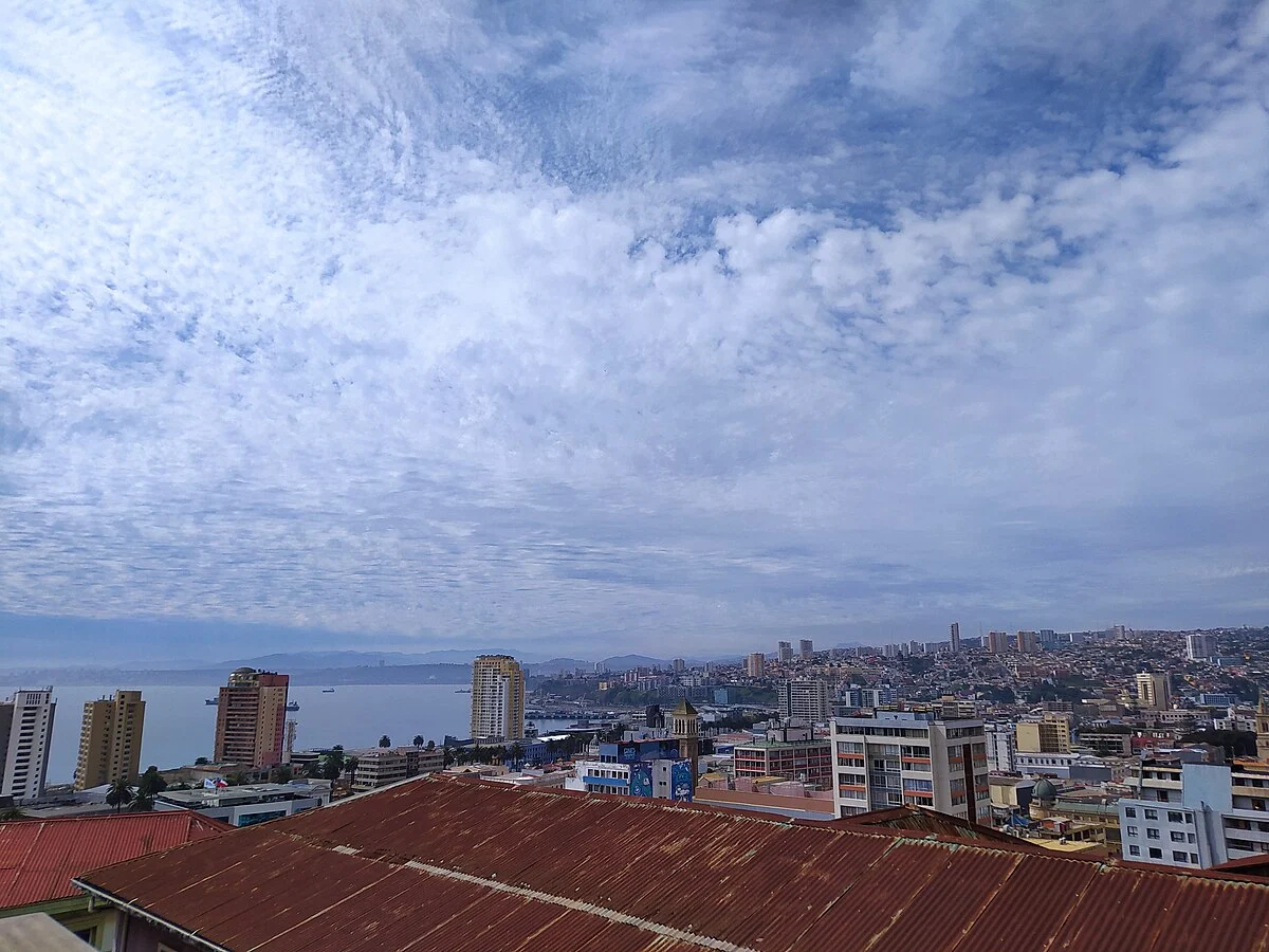 Panorama von Valparaíso