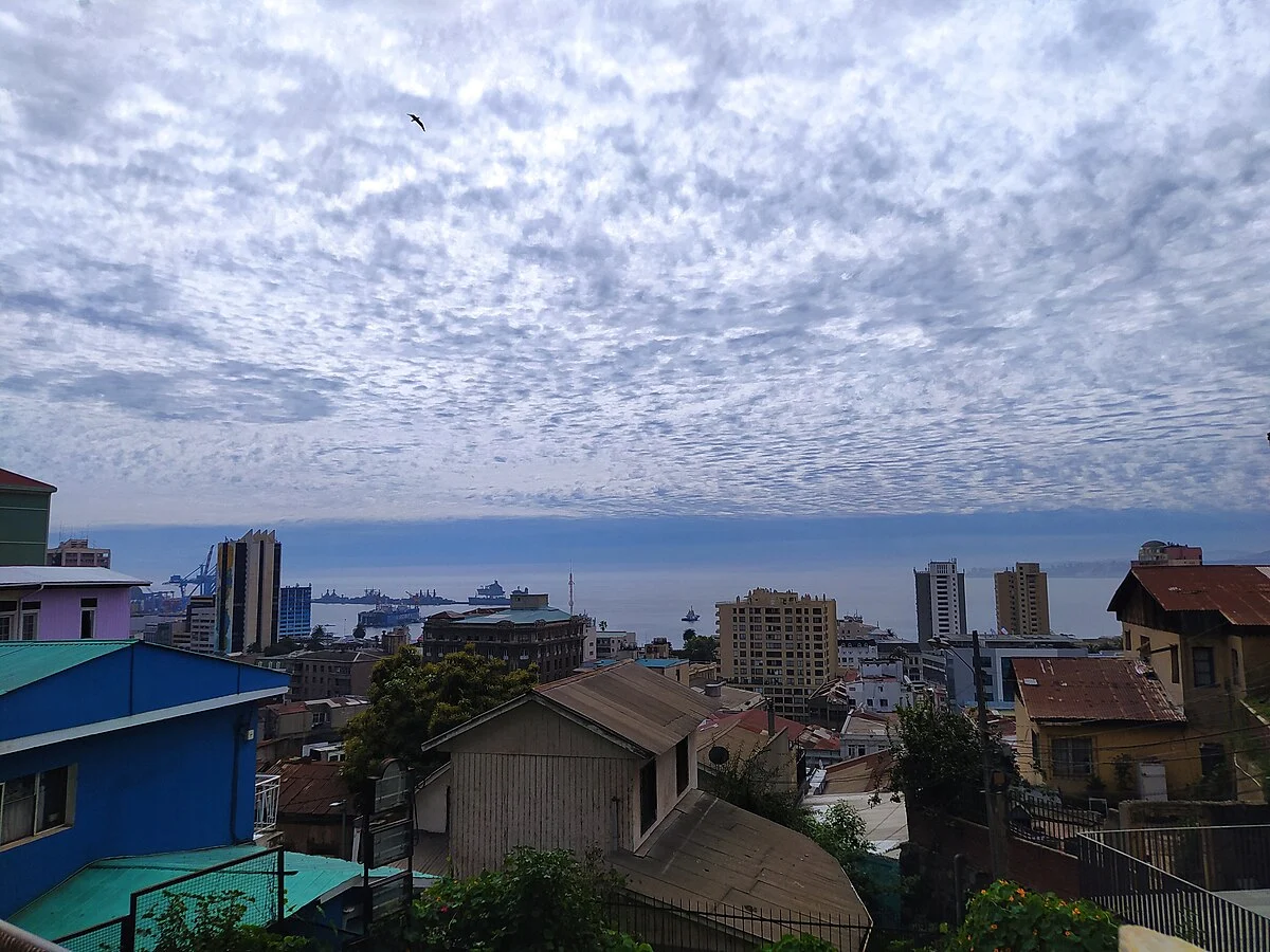 Panorama von Valparaíso
