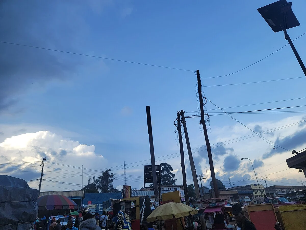 Wolken über Bafoussam