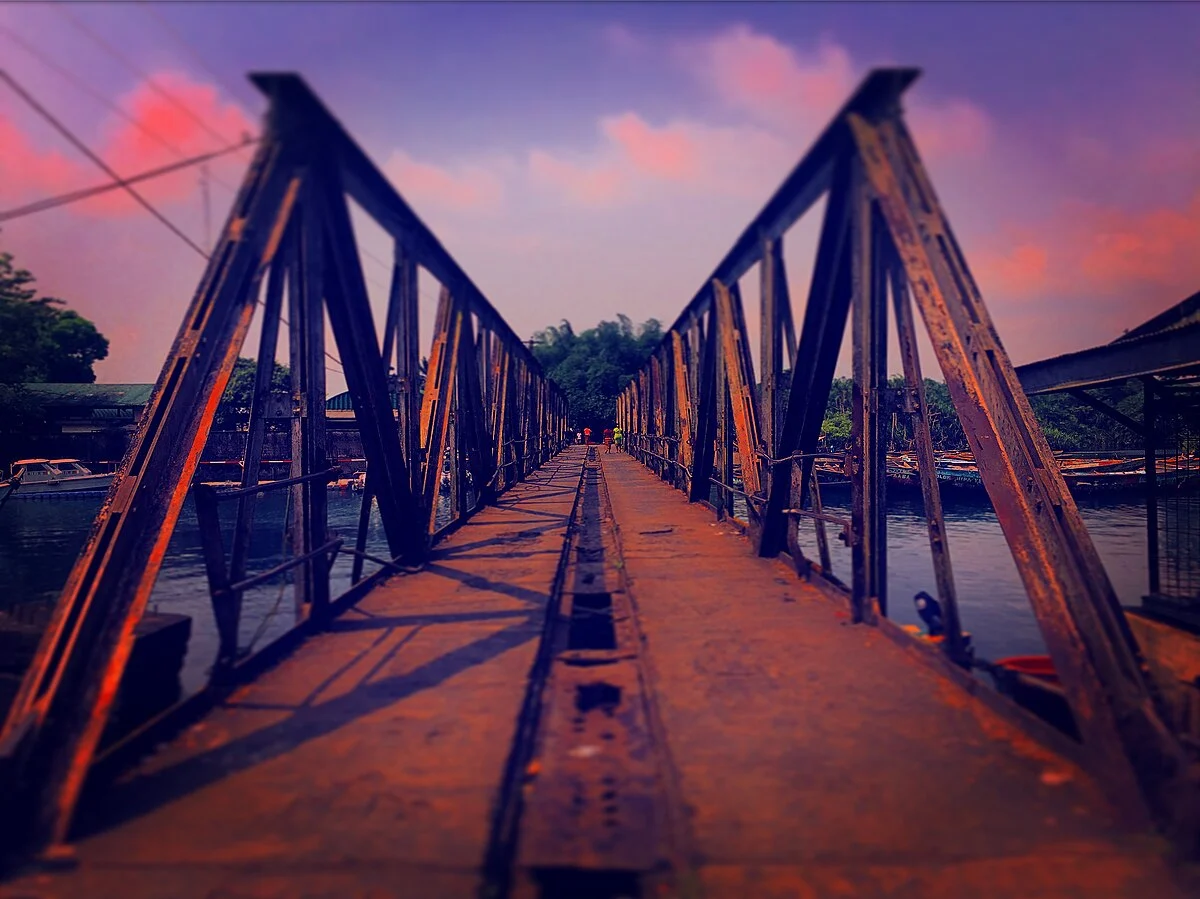 Brücke aus der deutschen Kolonialzeit in Limbe