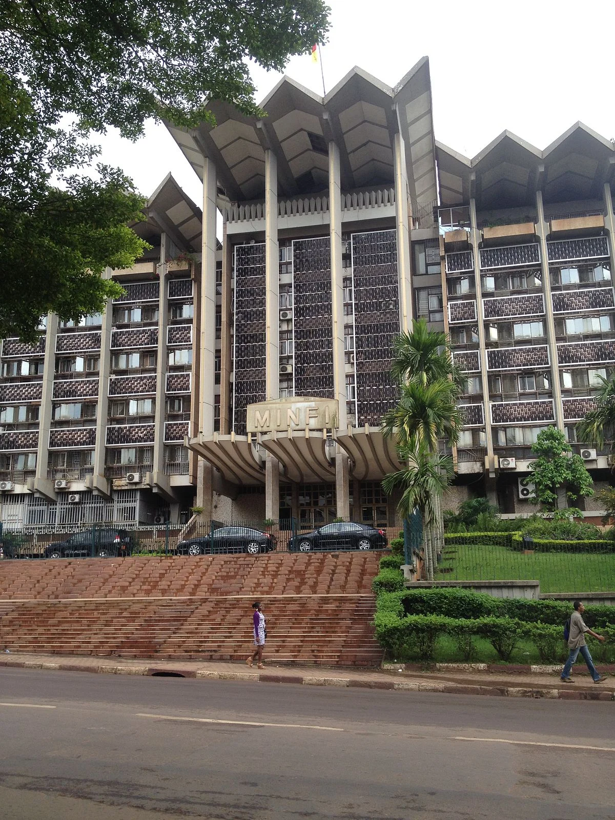 Das Finanzministerium in Yaoundé