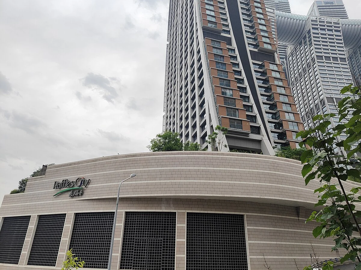 Die Raffles City in Chongqing