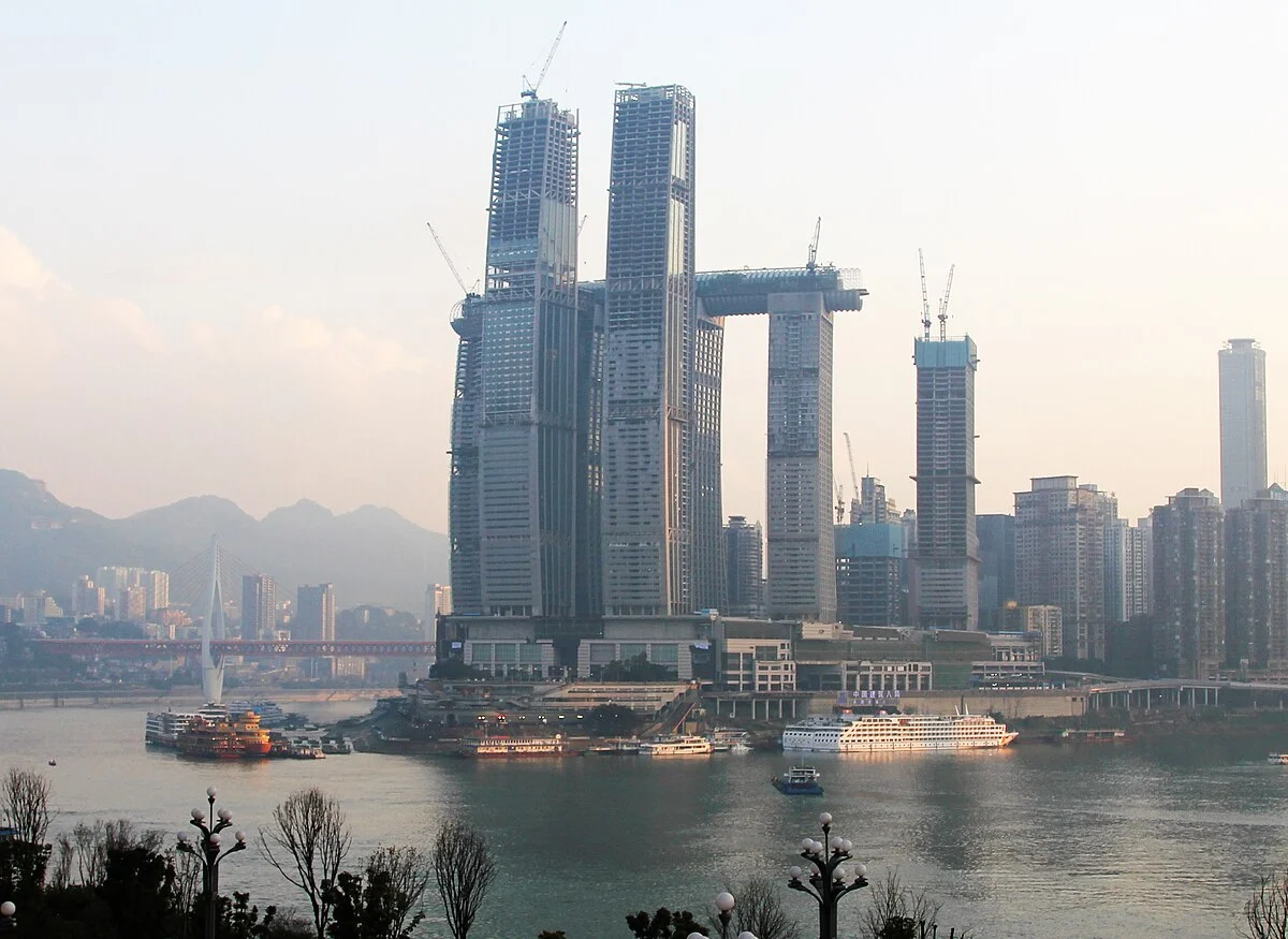 Die Raffles City in Chongqing