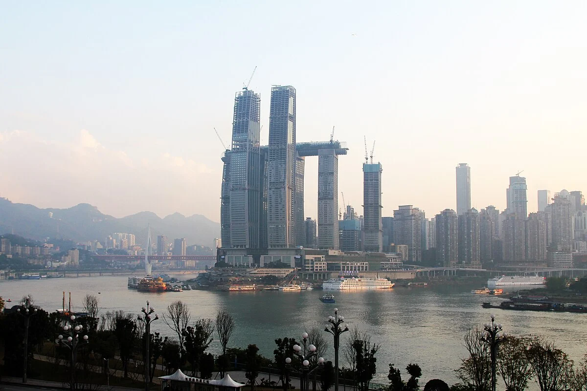 Die Raffles City in Chongqing
