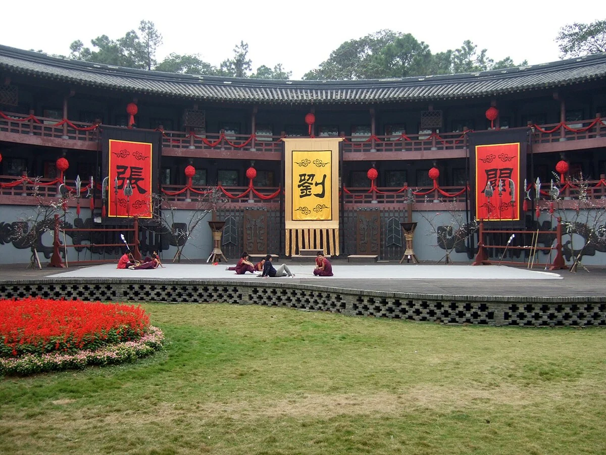 Die CCTV-Filmstudios in Wuxi