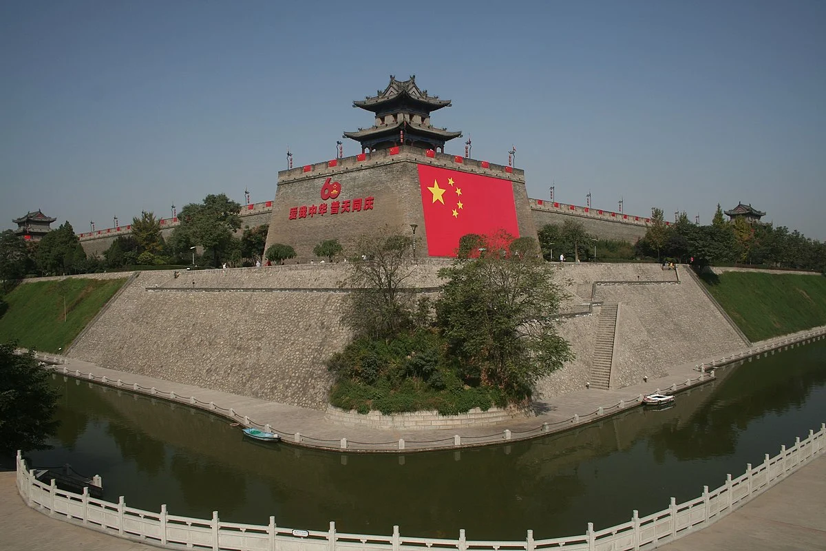 Die Südostecke der Ming-Stadtmauer von Xi’an
