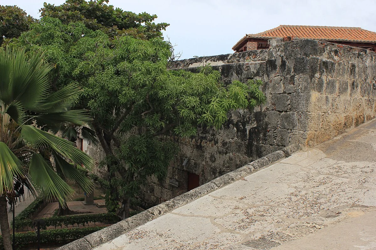 Die alte Stadtmauer von Cartagena
