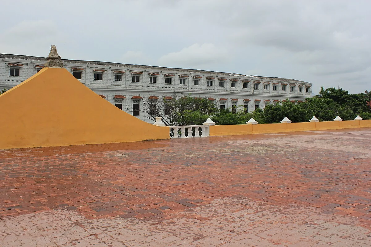 Die alte Stadtmauer von Cartagena