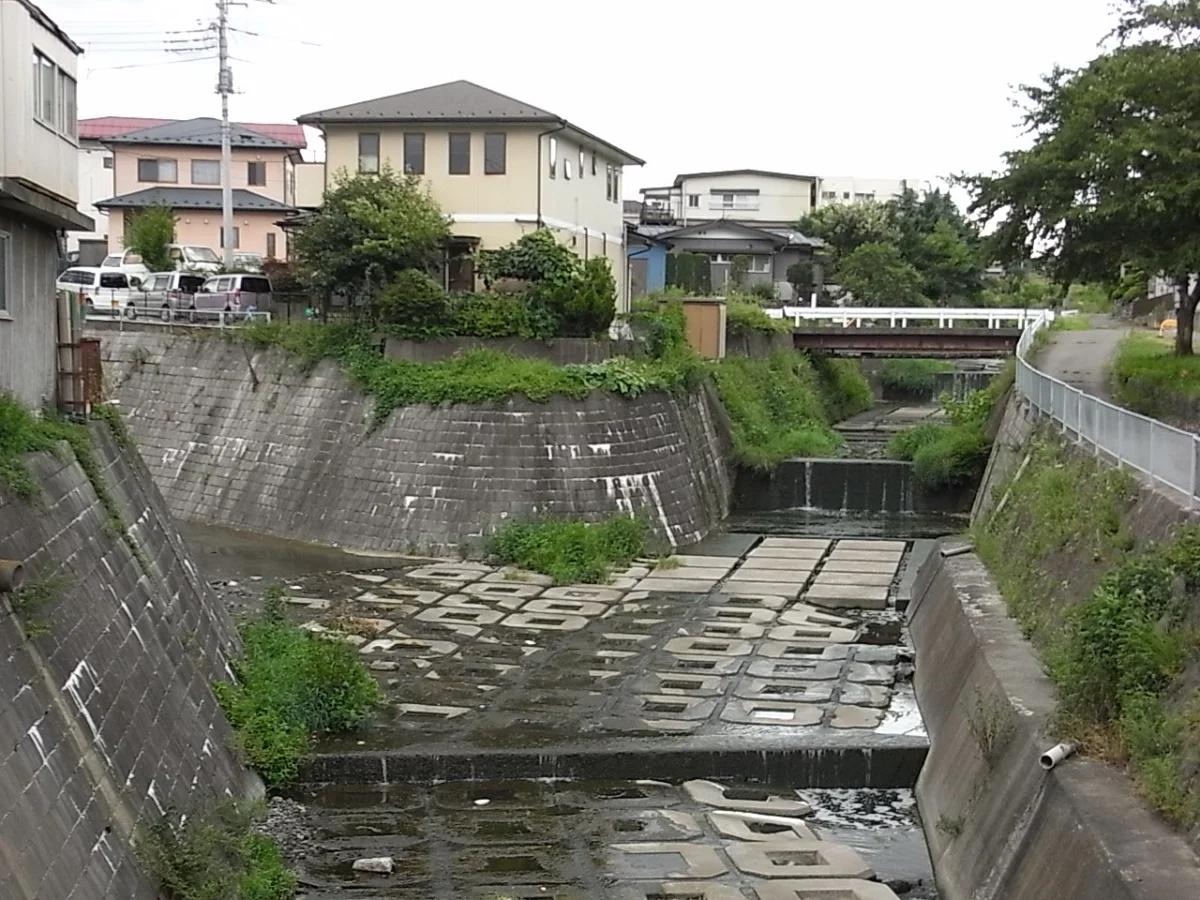 Die Flüsse Miya und Kandabori in Matsuyama