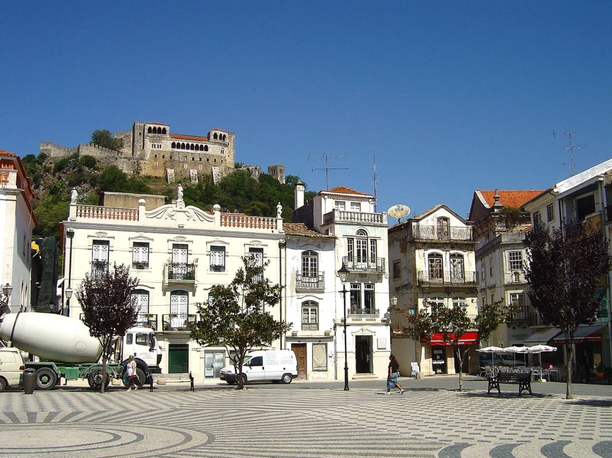 Der Platz Rodrigues Lobo in Leiria