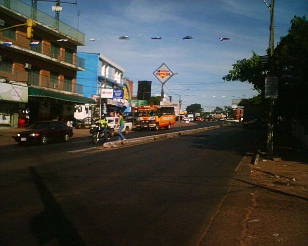 Die Ruta 2 bei Capiatá