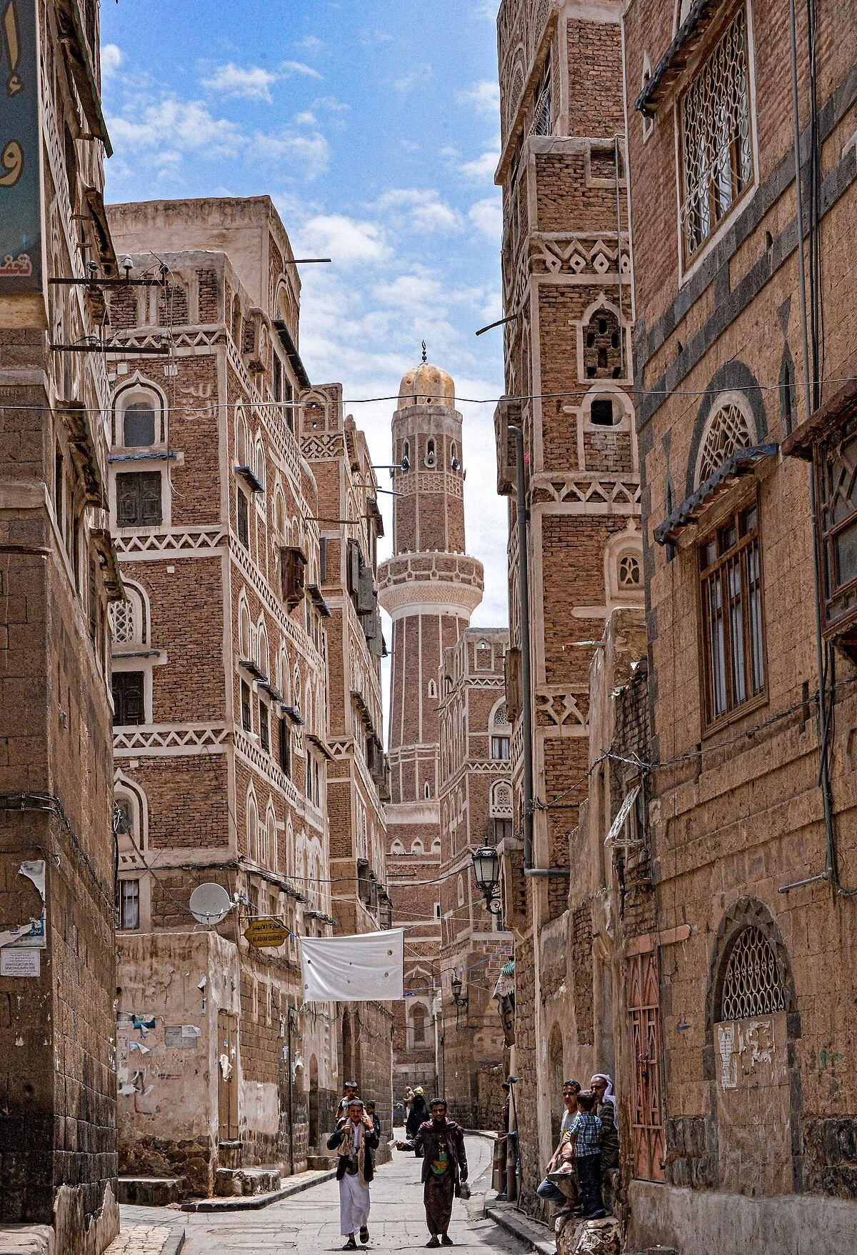 Haus in der Altstadt von Sanaa (UNESCO-Welterbe)
