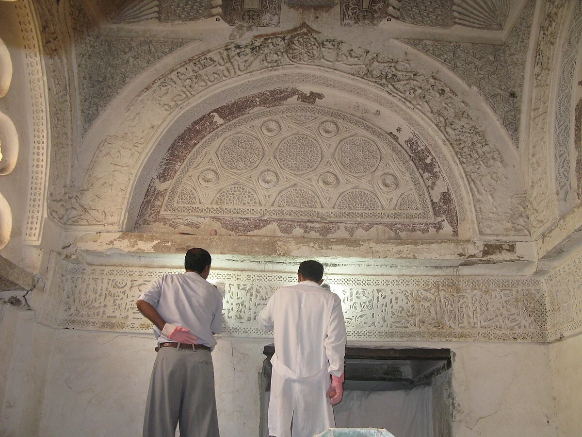 Die Aschrafiyya-Moschee in Taizz