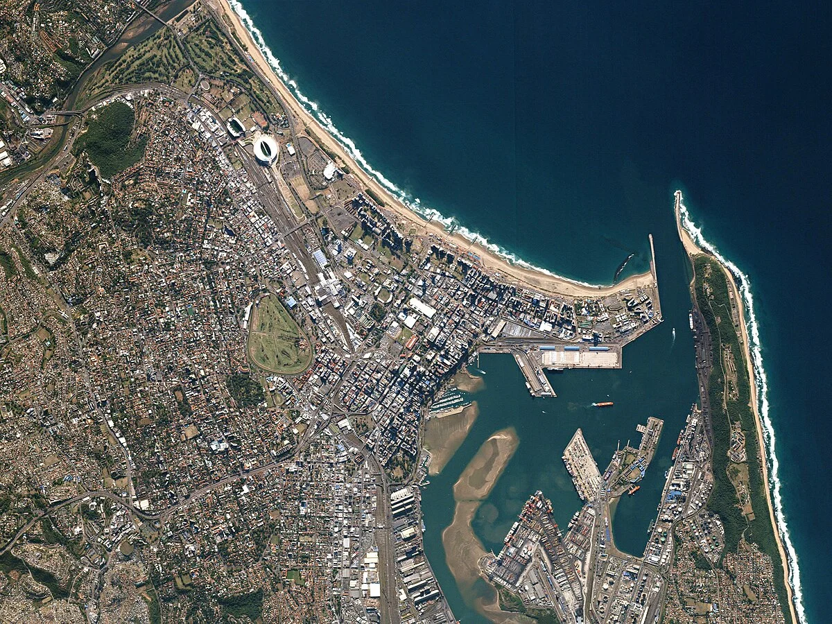 Durban mit der Golden Mile