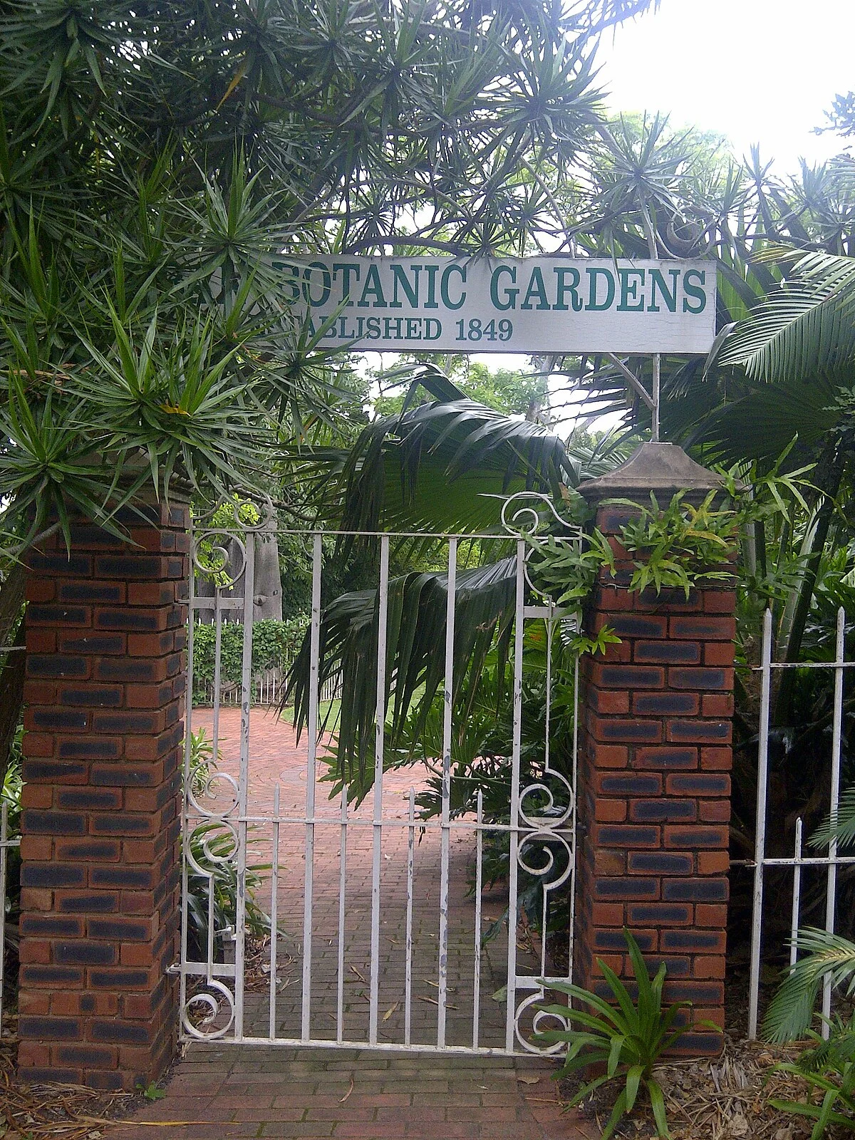 Der Botanische Garten von Durban
