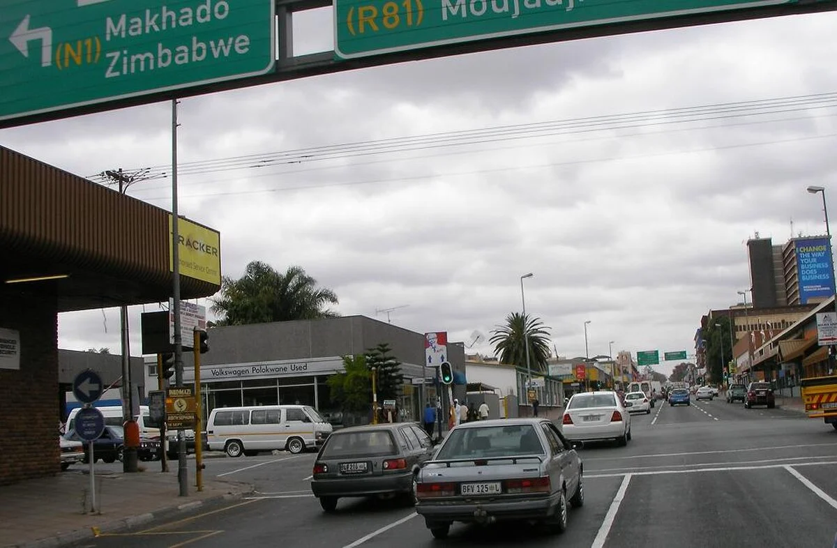Straßenszene in Polokwane