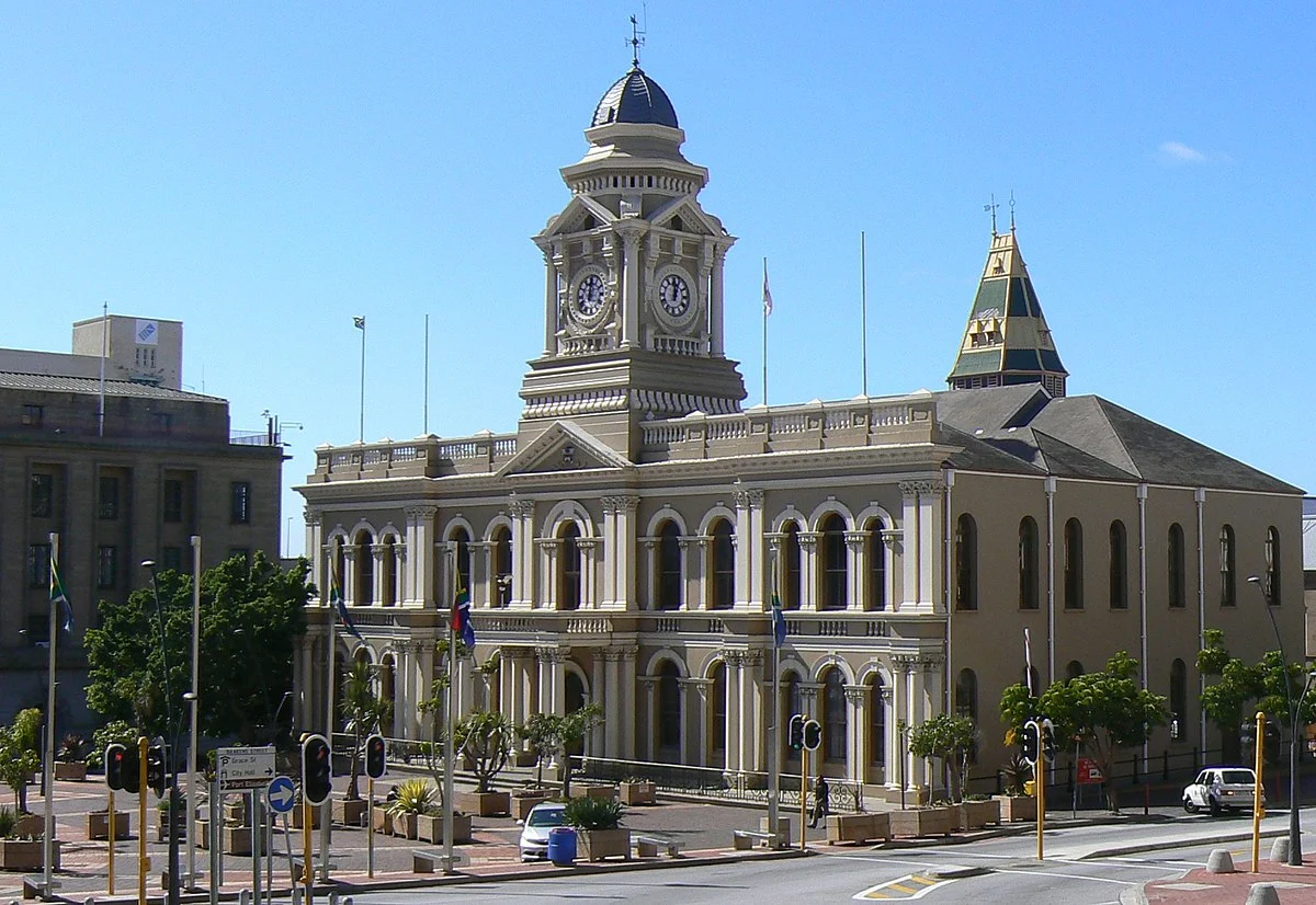 Das Rathaus am Market Square in Gqeberha (Port Elizabeth)