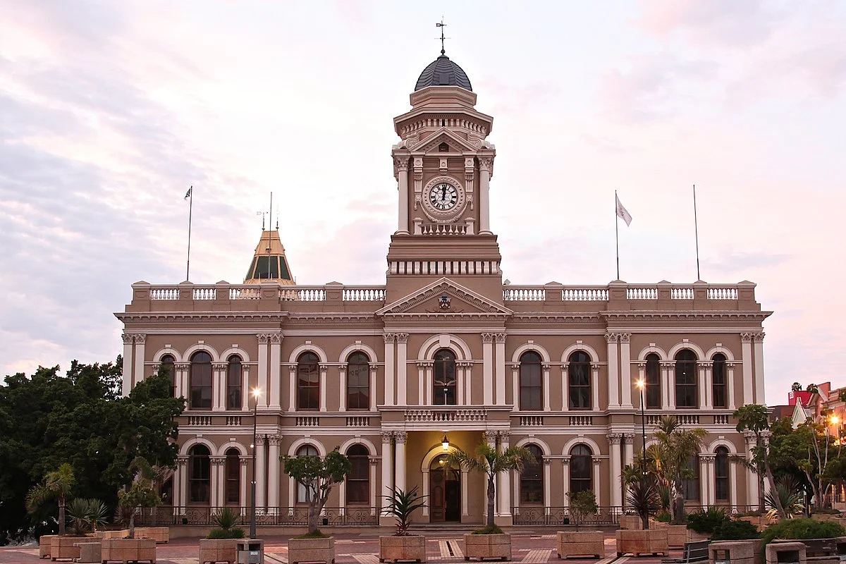 Das Rathaus am Market Square in Gqeberha (Port Elizabeth)