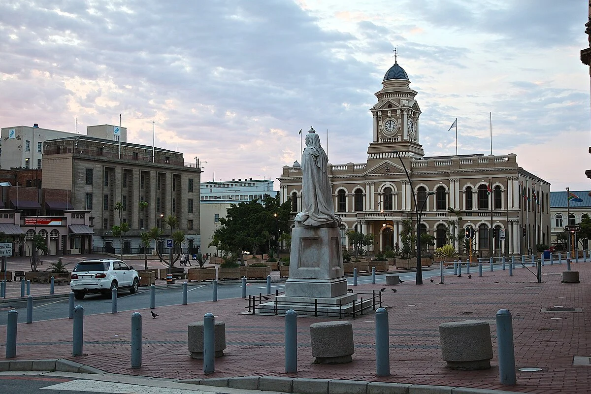 Das Rathaus am Market Square in Gqeberha (Port Elizabeth)