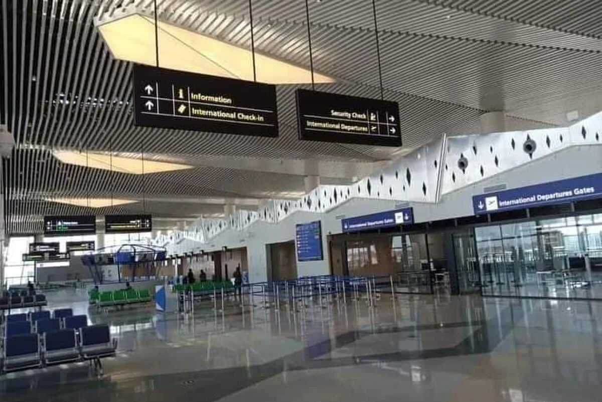 Der neue Flughafen von Ndola