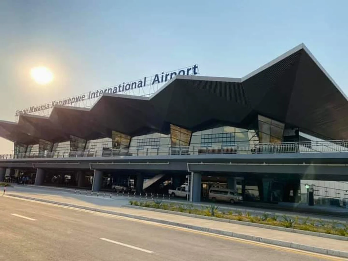 Der neue Flughafen von Ndola