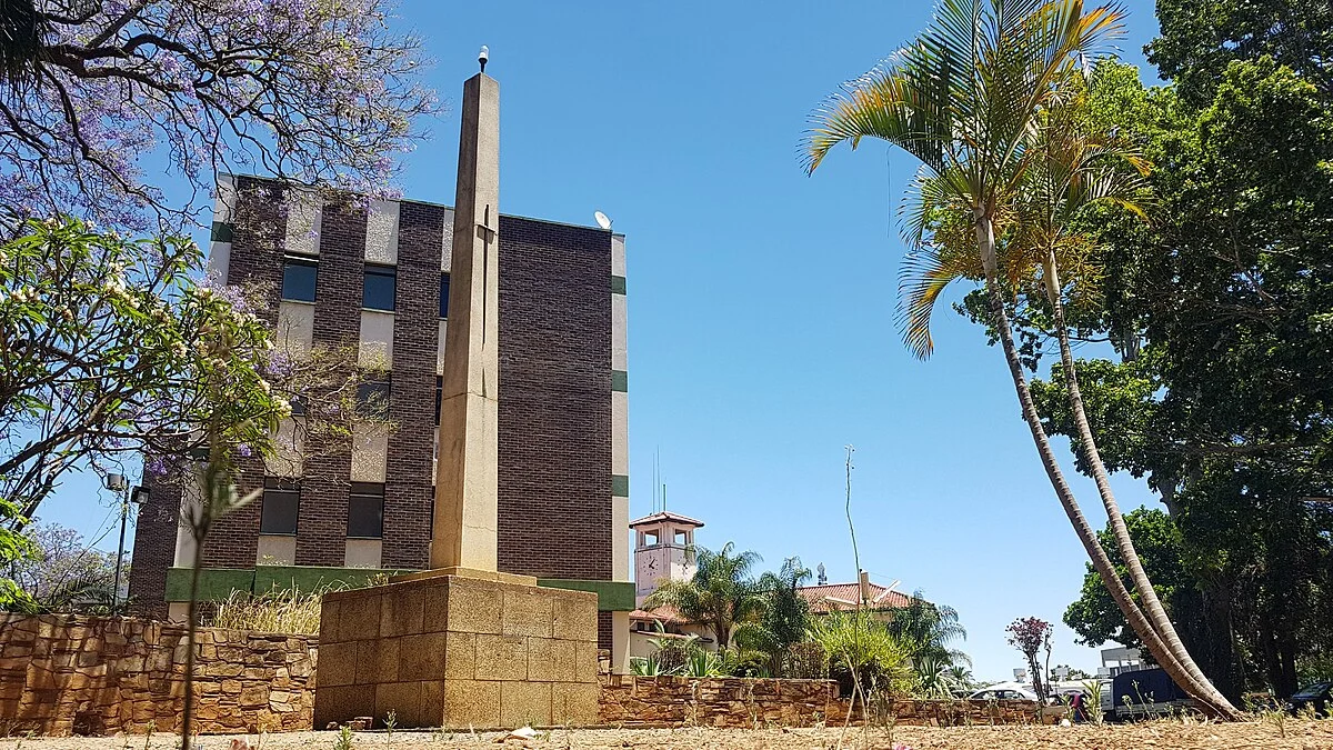 Denkmal am Rathaus von Gweru
