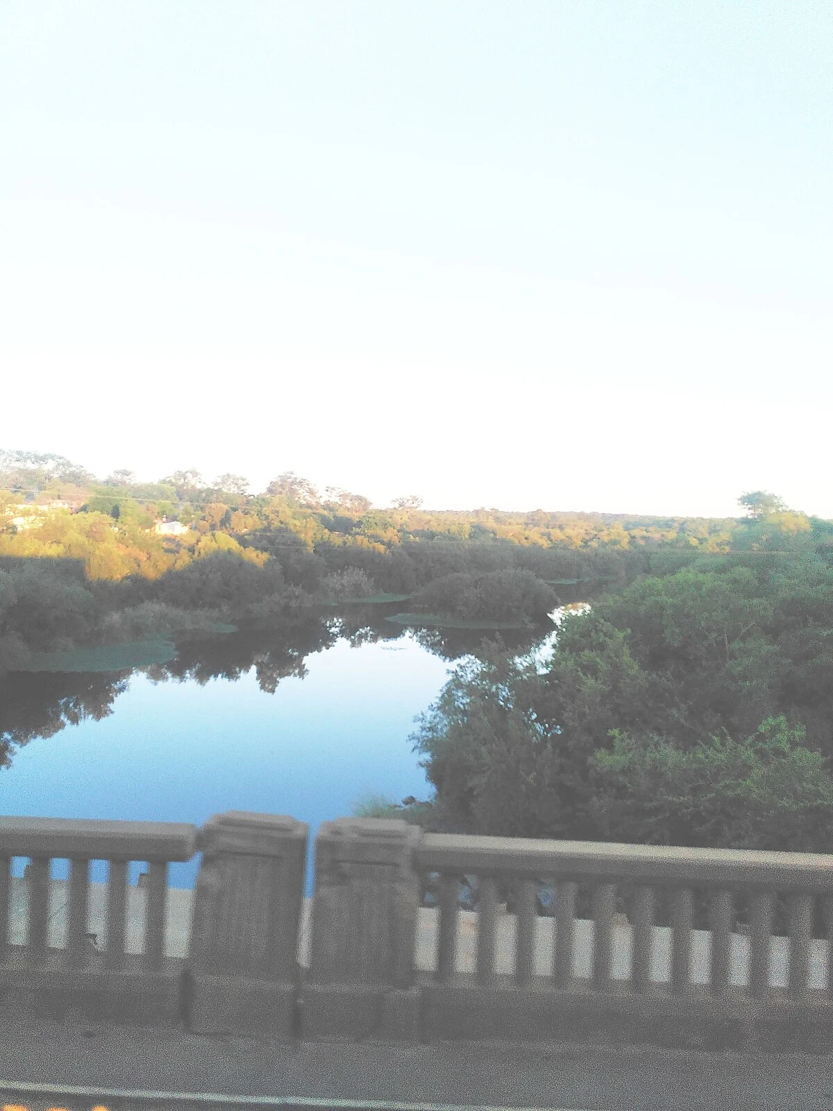 Der Fluss Sebakwe bei Kwekwe