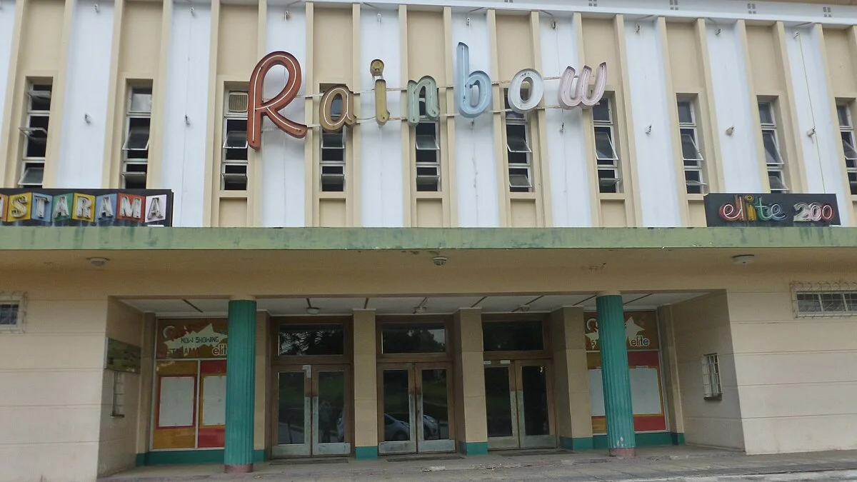 Das ehemalige Rainbow-Kino in Mutare