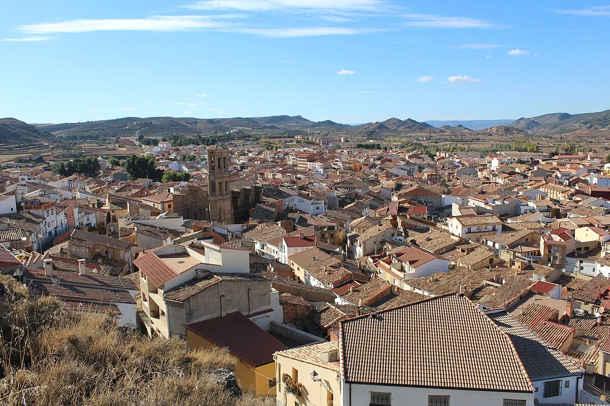 Blick über Andorra von der Kapelle Virgen del Pilar