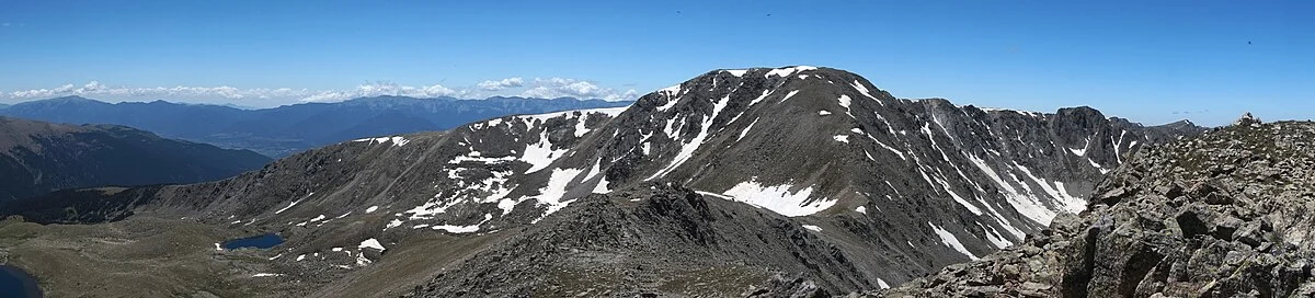 Panorama vom Gipfel der Tosseta de Vallcivera