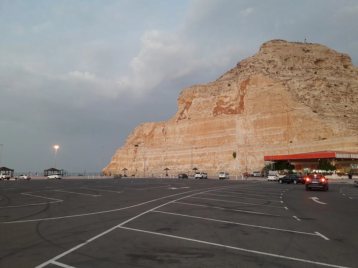 Blick vom Jebel Hafeet bei Al Ain